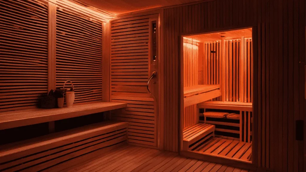 infrared sauna cabin