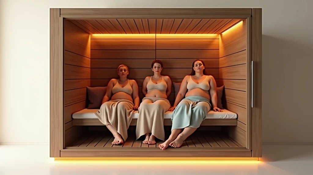 3 Person Sauna